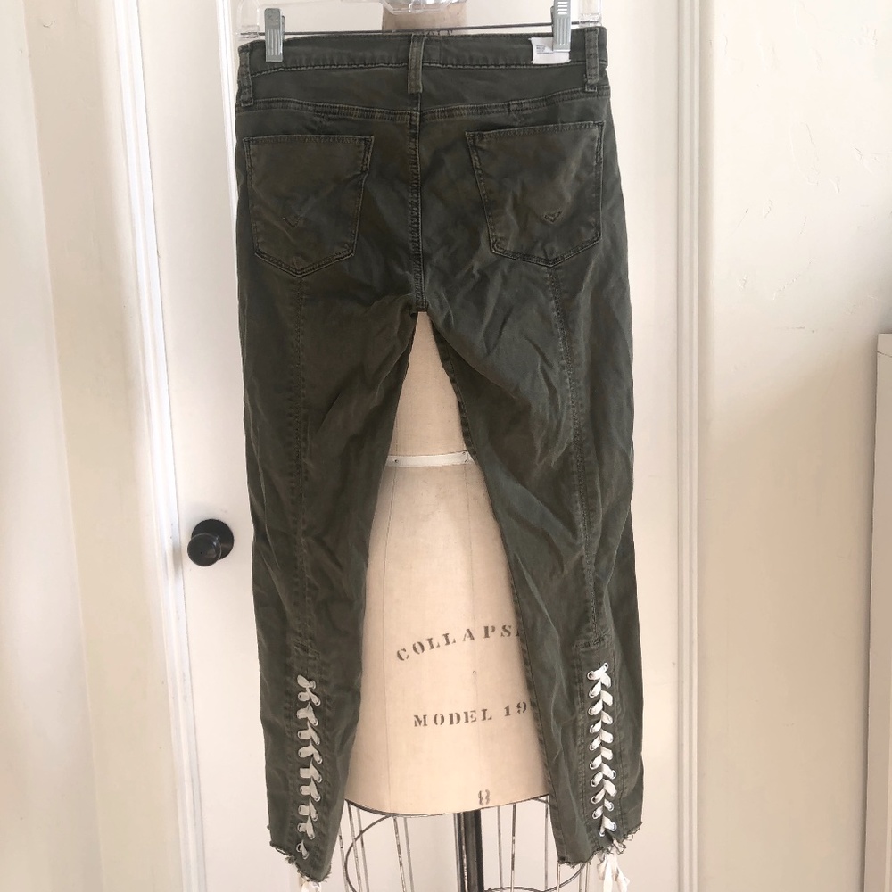 Hudson Nico Lace Up Jean